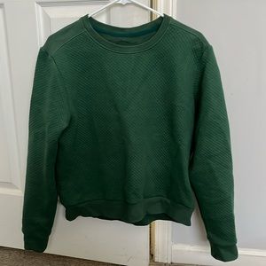 Born Primitive Green Quilted Sweatshirt